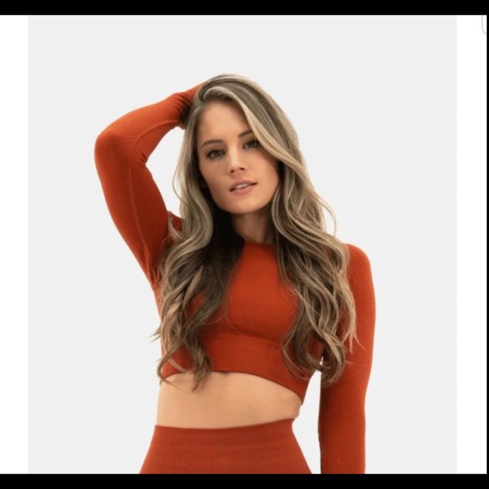 Balance Athletica long sleeve crop